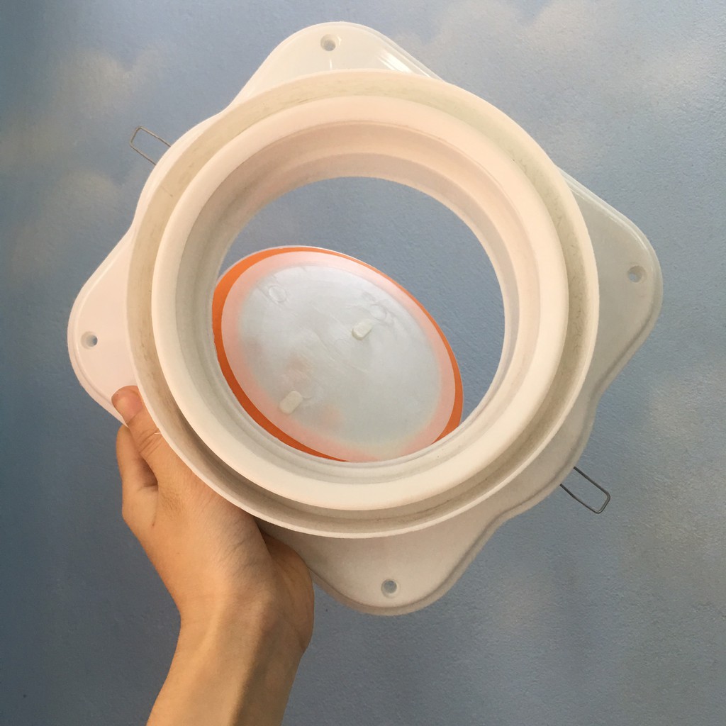 Ống bạc mềm Máy hút mùi Canzy + nắp ống hút mùi