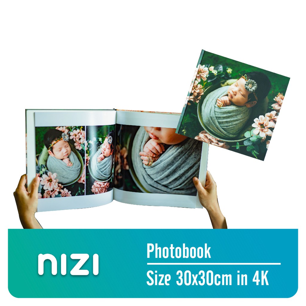 EVoucher-Nizi In Photobook Size 30 x 30 (cm) in 4K-In trên ứng dụng Nizi
