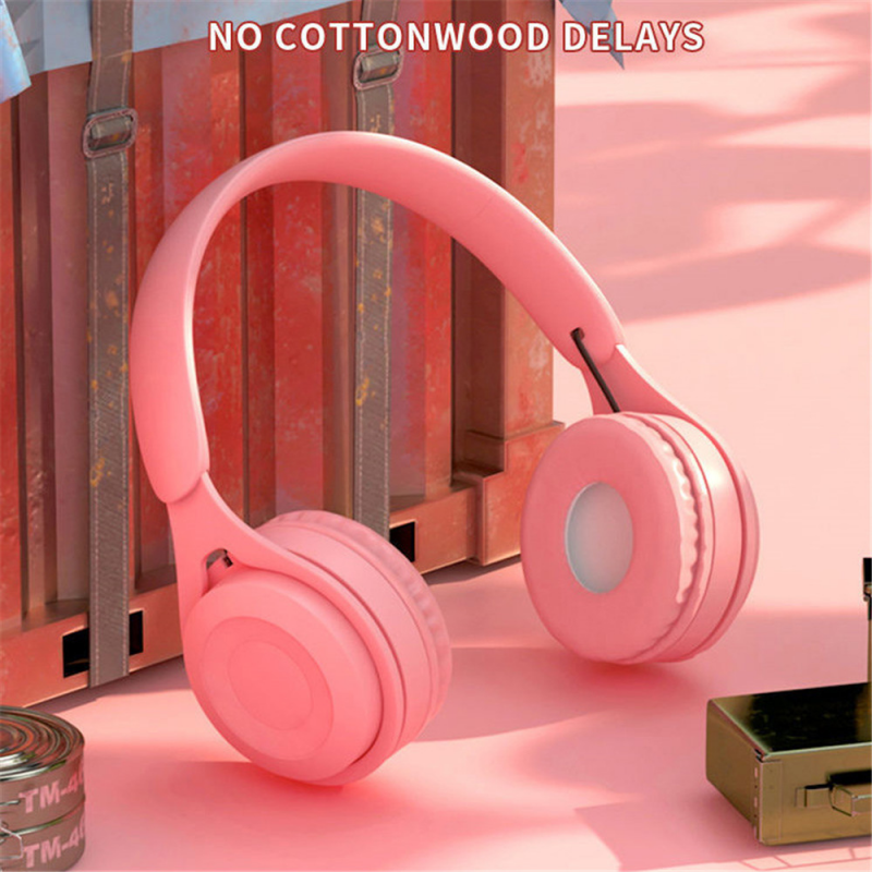 Lykry Wireless Headphones Helmet Bluetooth Bass Stereo Macaron With Mic | BigBuy360 - bigbuy360.vn