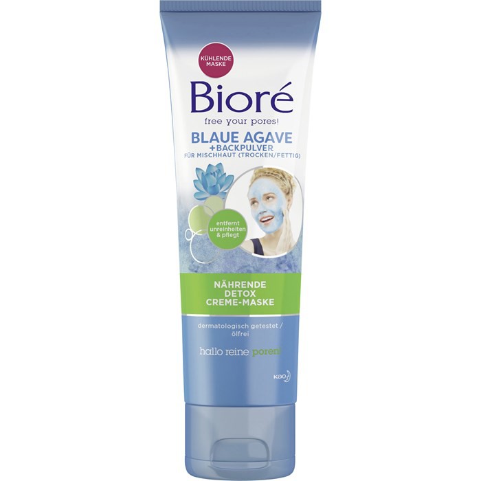 Biore Blue Agave Baking Soda Face Mask Mặt Nạ Thải Độc Biore 110 ml