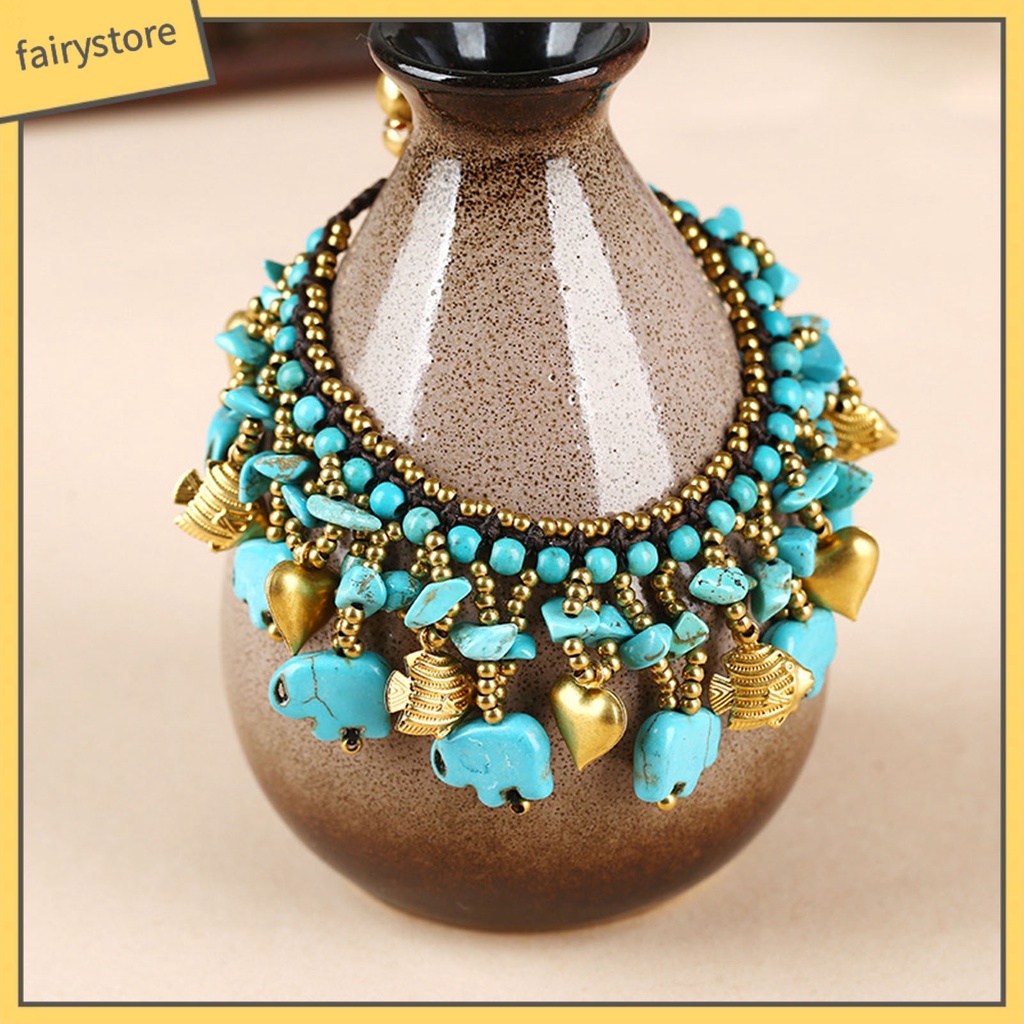 Vòng tay chuỗi hạt phong cách Bohemian thời trang cá tính