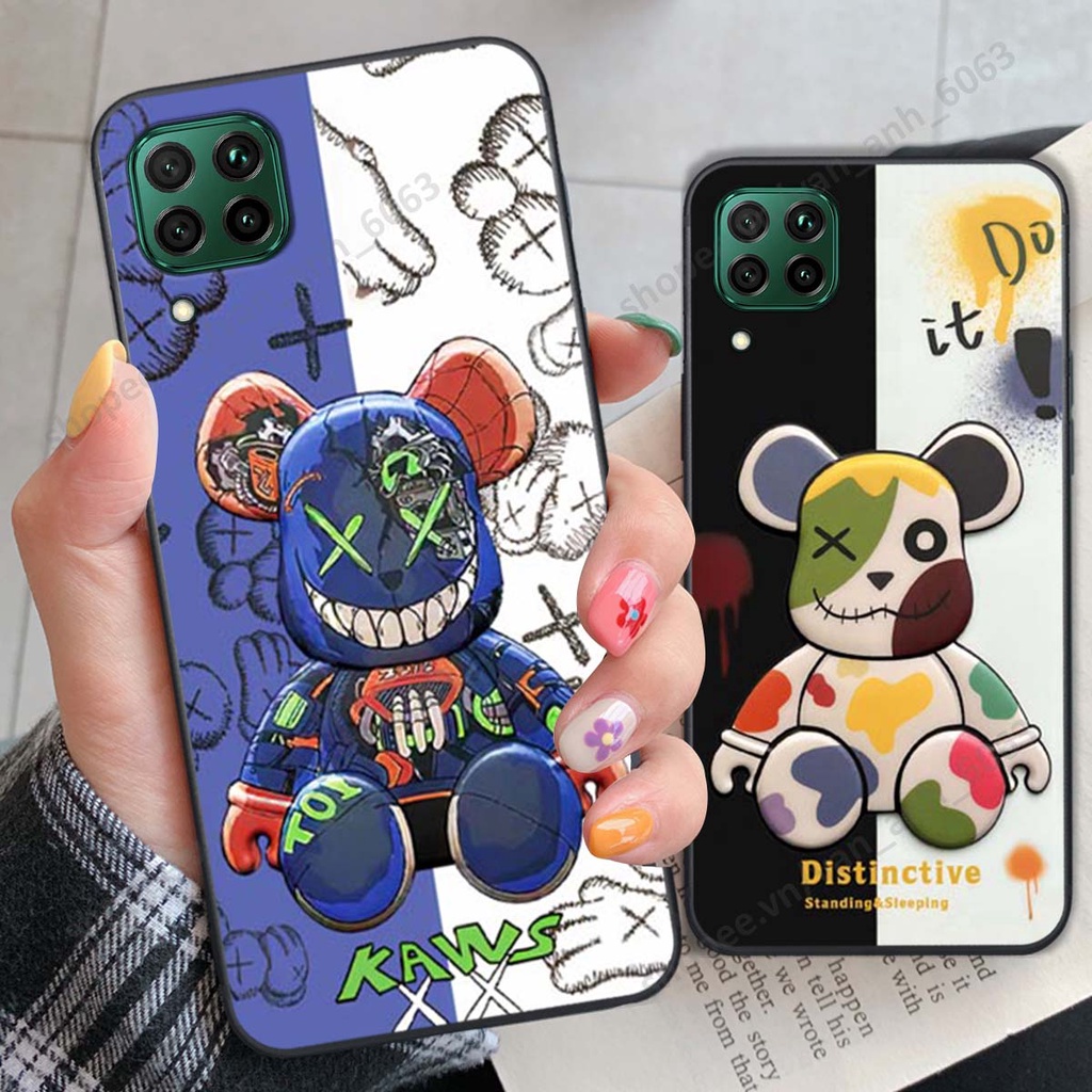 Ốp lưng Huawei Nova 7i hình kaws, bear brick, venom thời trang siêu ngầu