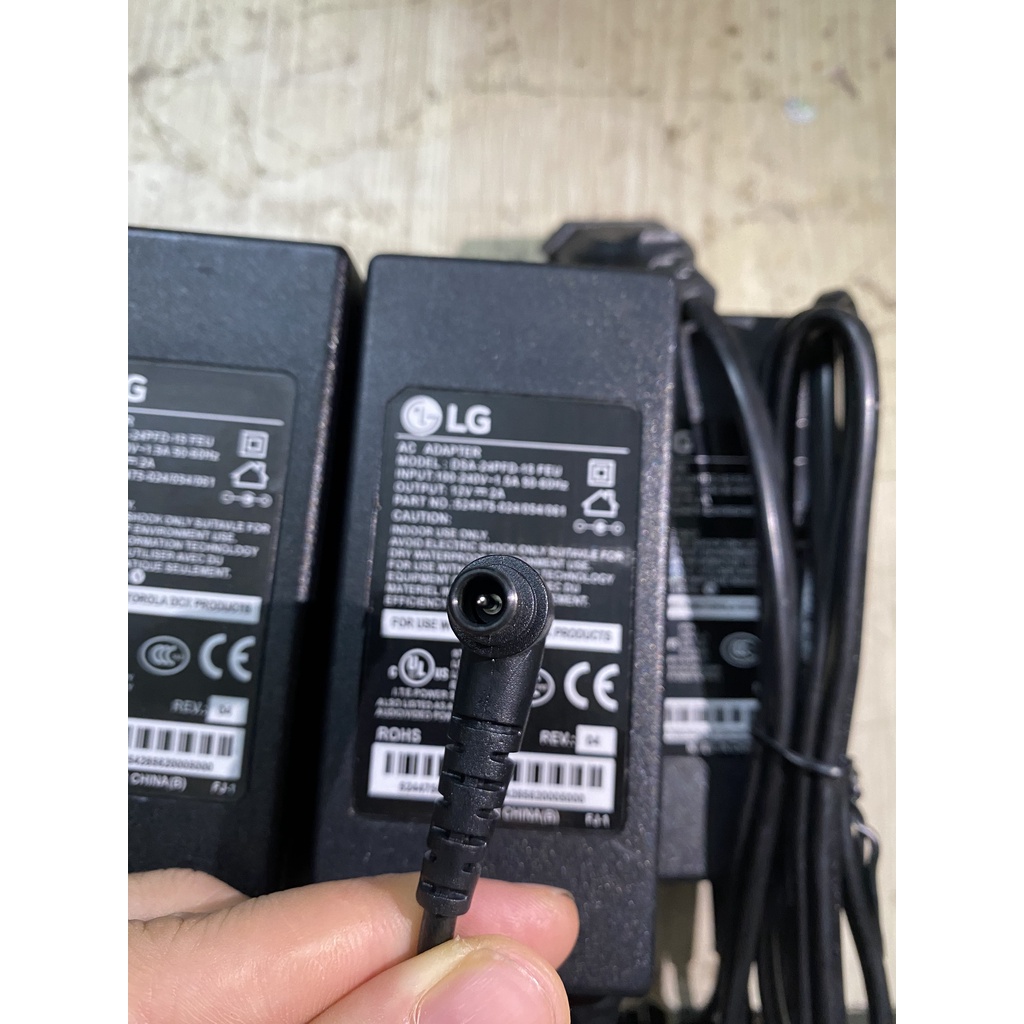 Dây nguồn 12V-2A sử dụng cho màn hình LG chính hãng