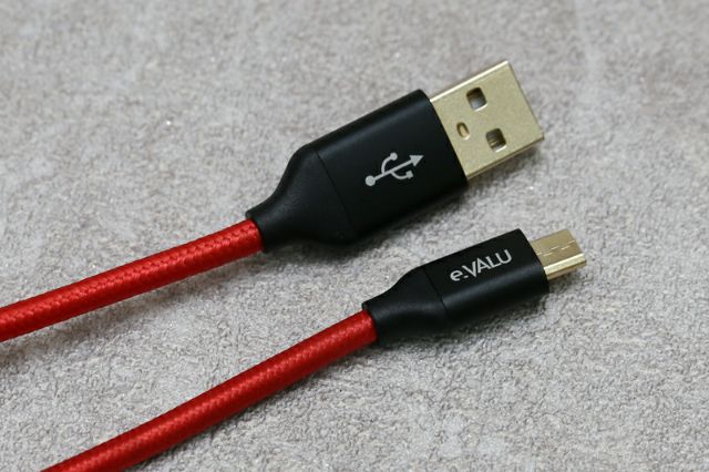 🔴Dây cáp Micro USB 1 m e.VALU LTM-01 Max 2.1A