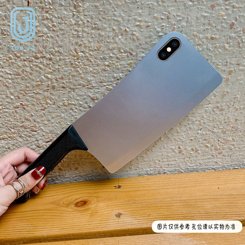 Apple Ốp Điện Thoại Hình Dao Nhà Bếp Vui Nhộn Cho iphone6 6s 7 8p se2 x xr xs 11 12m pro max