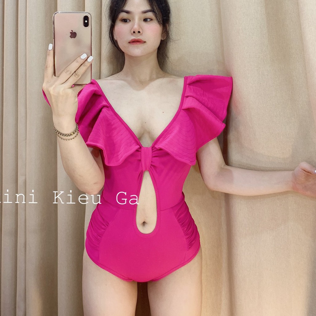Bikini Nữ Một Mảnh Vai Bèo Nhiều Màu Hot Freesize Bin Sport BHV040 | BigBuy360 - bigbuy360.vn