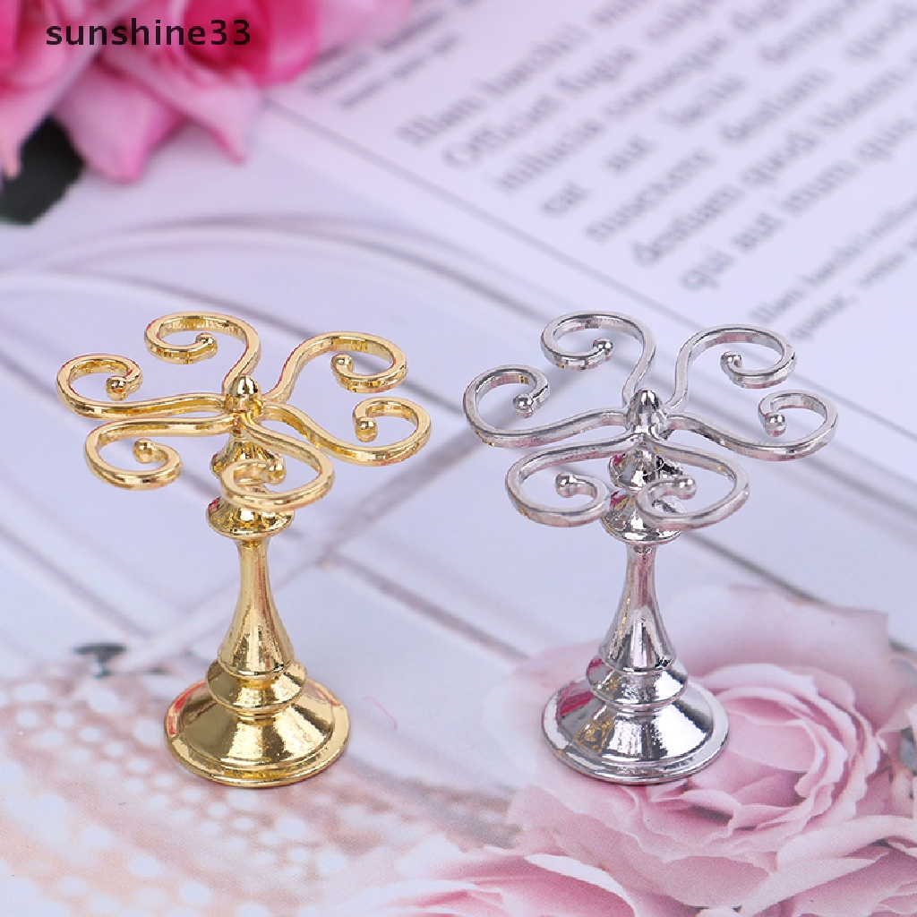 Giá Đỡ Cốc Nước mini Bằng Kim Loại Dễ Thương Trang Trí Nhà Búp Bê 1: 12