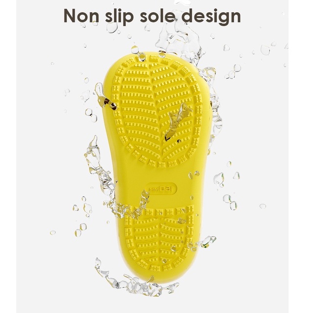 Giày đi mưa CHEERFUL MARIO bằng EVA không trơn trượt không thấm nước họa tiết hoạt hình cho trẻ em