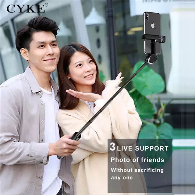 ✇Gậy tự sướng Selfie CYKE bluetooth kiêm chân đế điện thoại chiều dài | BigBuy360 - bigbuy360.vn
