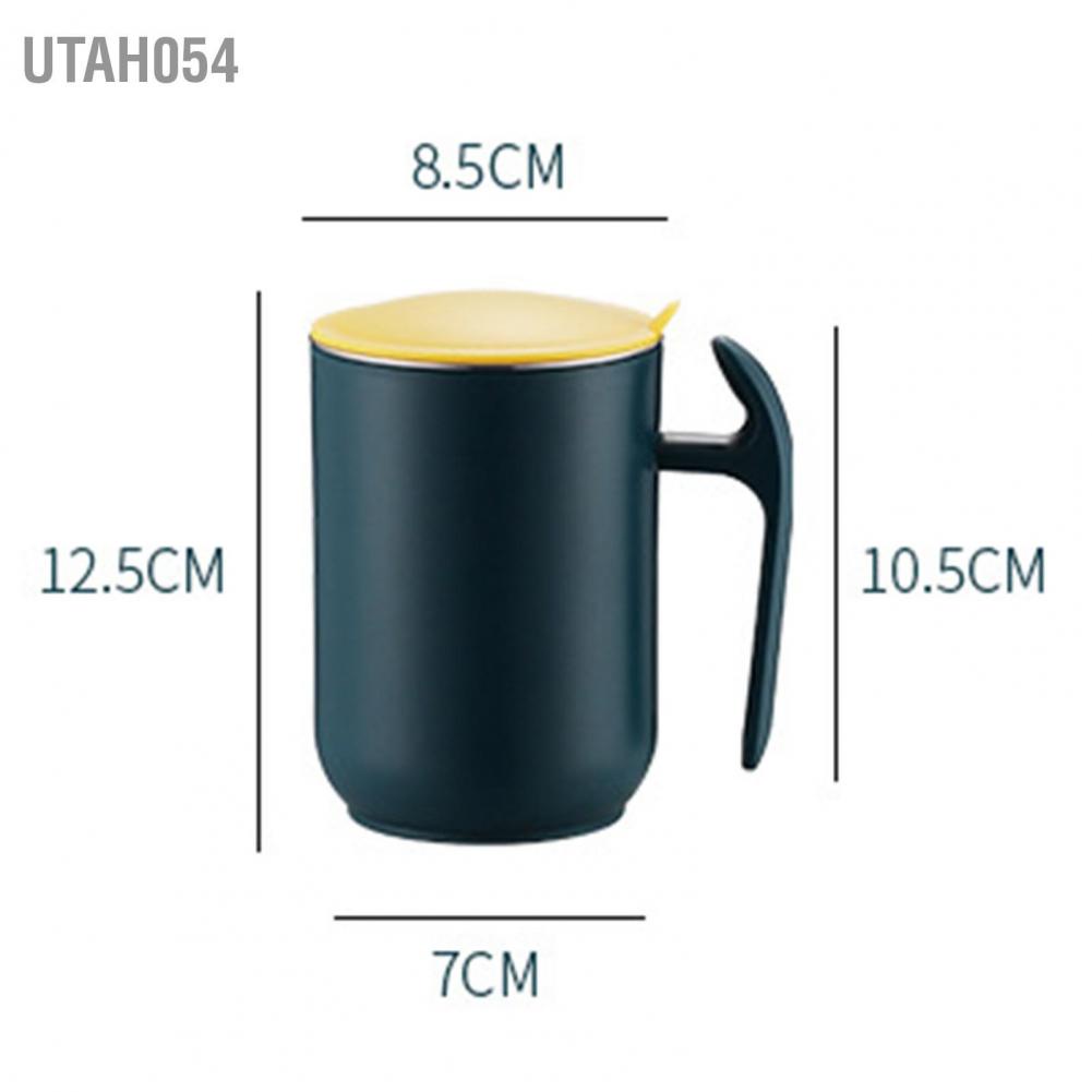 Hàng Sẵn Cốc Uống Cà Phê Có nắp 550ml Cách Nhiệt Chống Rò Rỉ【Utah054】
