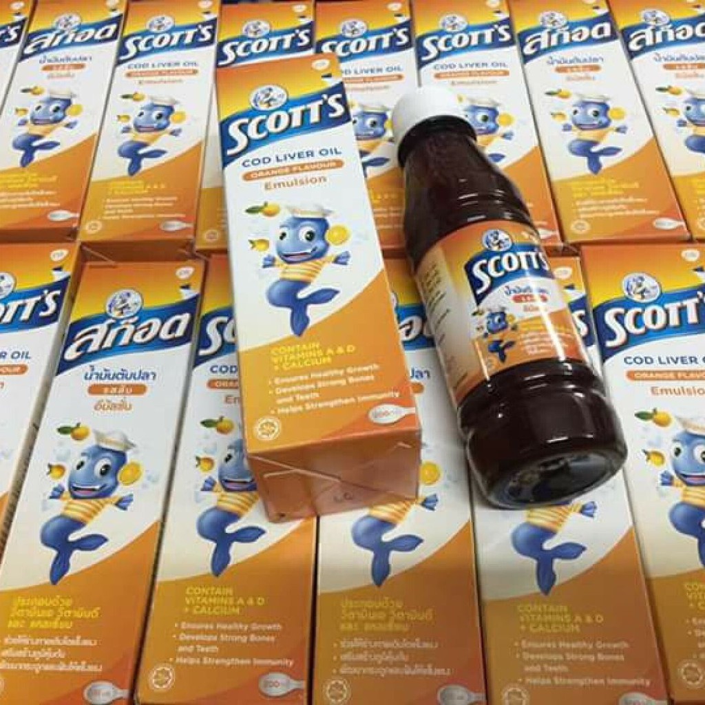 Siro giúp bé ăn ngon chóng lớn SCOTT'S 200ml Thái Lan