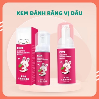 Kem đánh răng tạo bọt Cherry hương dâu, làm sạch răng cho bé an toàn