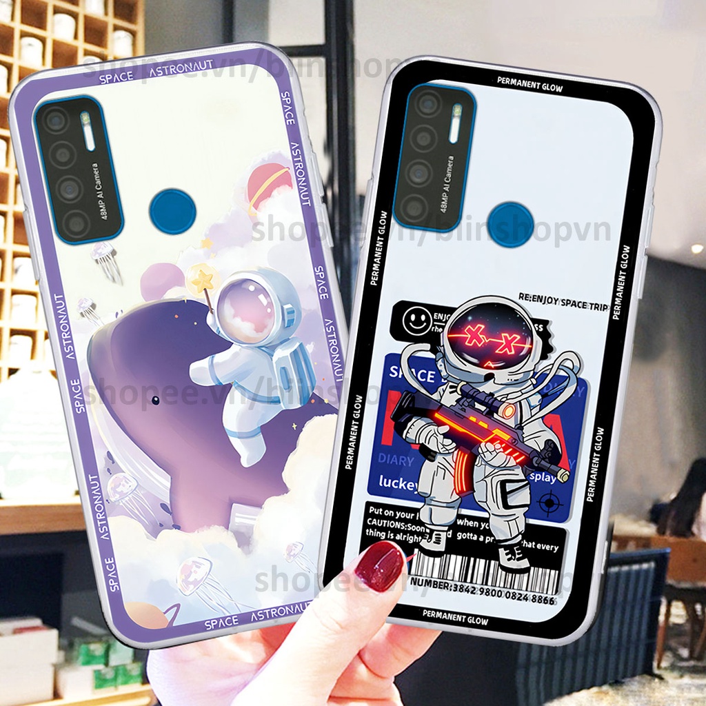 Ốp Vsmart Star 5 / Joy 4 / Live 4 phi hành gia vũ trụ space.x siêu đẹp, thời trang