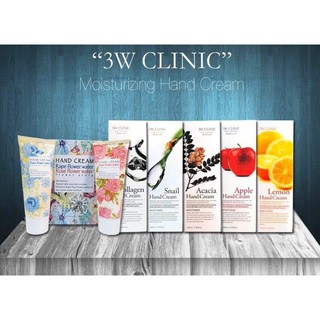 Kem Dưỡng Da Tay 3W Clinic Hand Cream