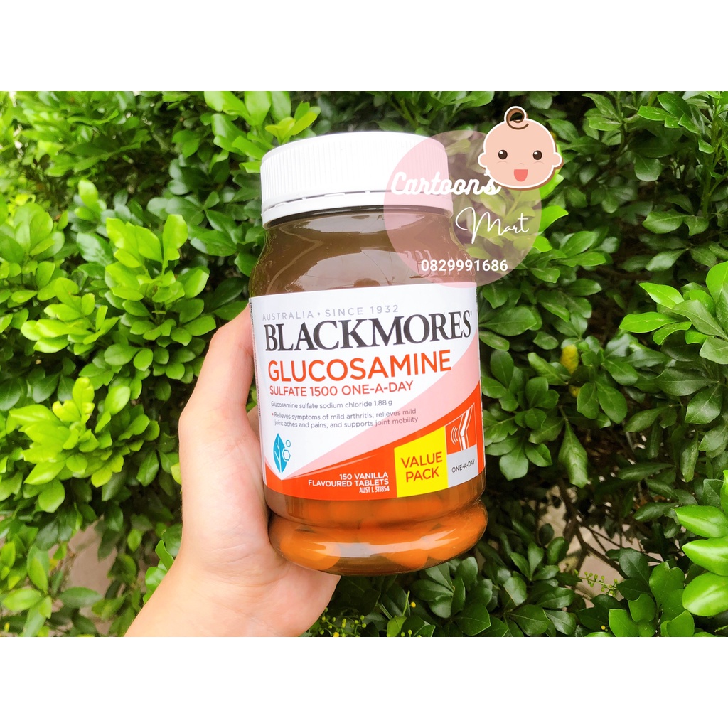 Glucosamin blackmore 1500mg - 150 viên và 180 viên