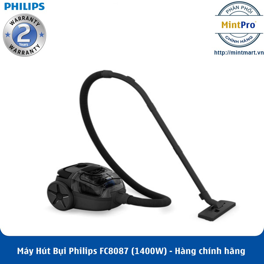 Máy Hút Bụi Philips FC8087 (1400W) – Hàng Chính Hãng – Bảo Hành 2 Năm Toàn Quốc