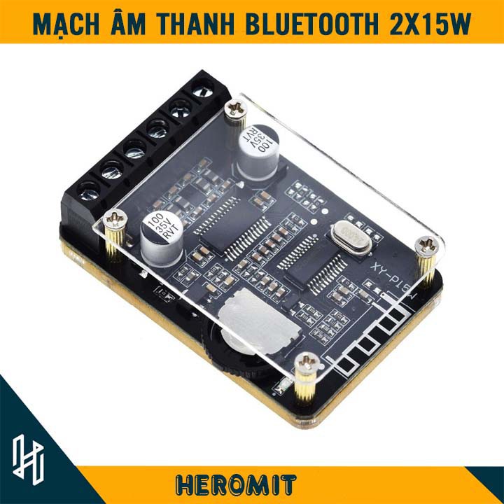 Mạch khuếch đại âm thanh Bluetooth 2x15w