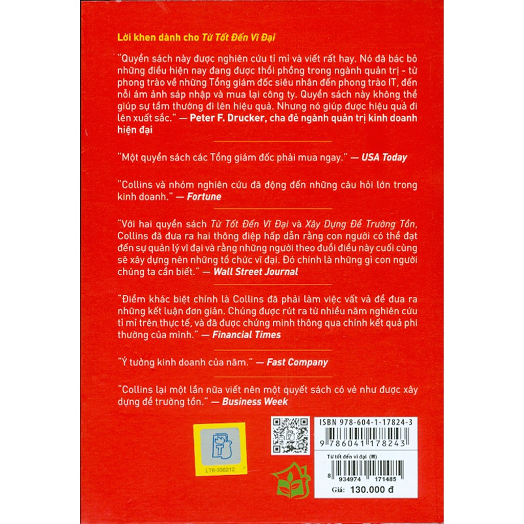 Sách - Từ Tốt Đến Vĩ Đại