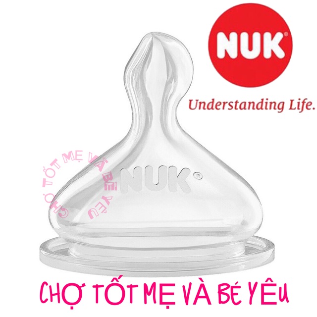 BÌNH SỮA CỔ RỘNG NUK 300ML PREMIUM CHOICE