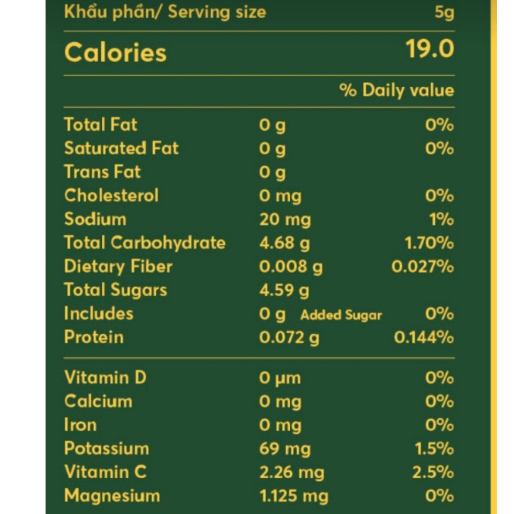 Đường ăn kiêng, đường dừa nước hữu cơ Ông Sáu đường organic thuần chay dành cho người tiểu đường, ăn kiêng kento OGANICO