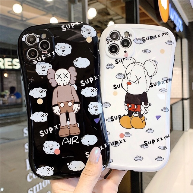 Ốp Lưng Iphone IMD Viền Cong Kaws