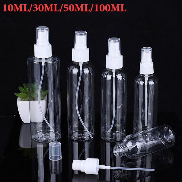 Bình xịt mỹ phẩm trong suốt