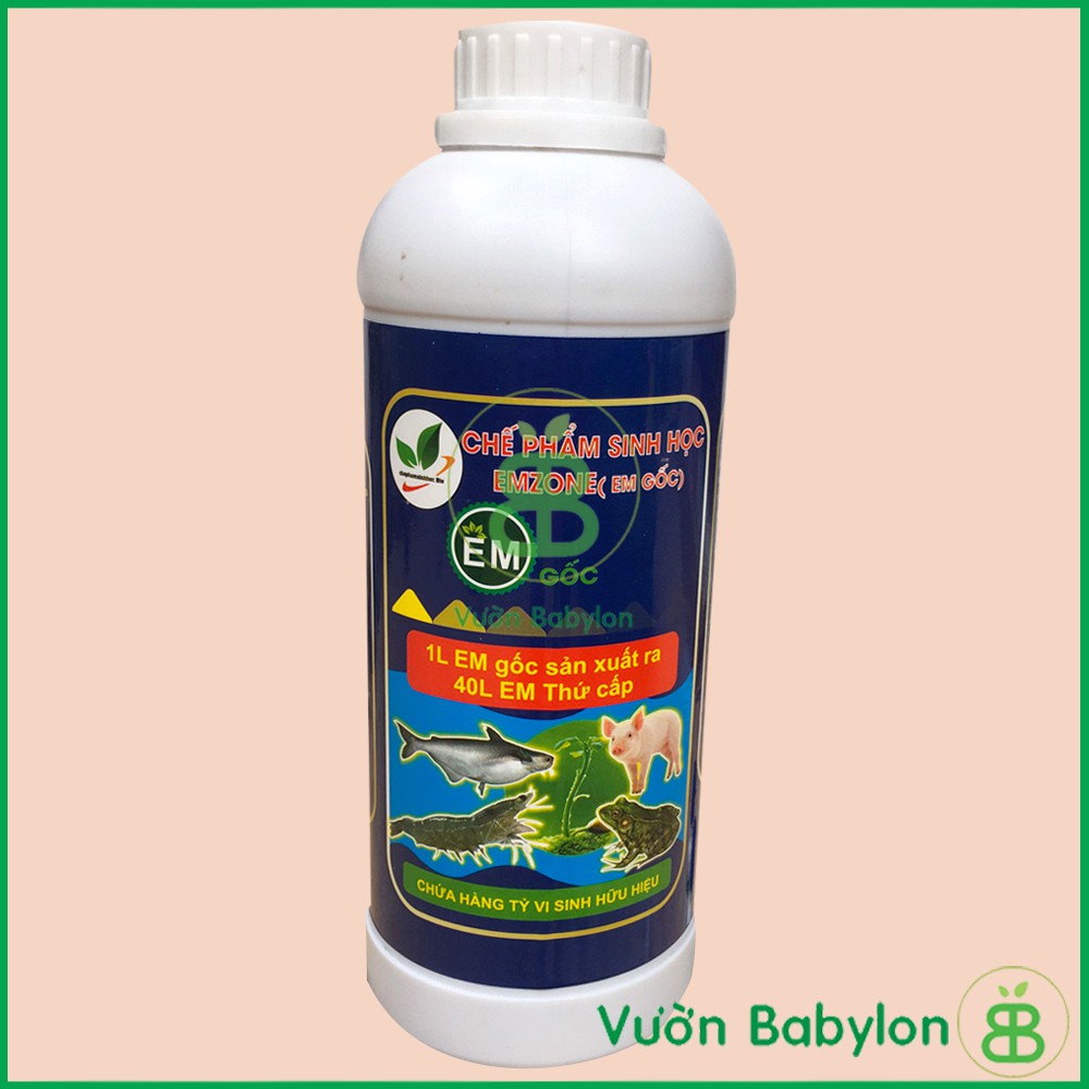 Chế Phẩm EM Gốc Ủ Rác Hữu Cơ 1 Lít