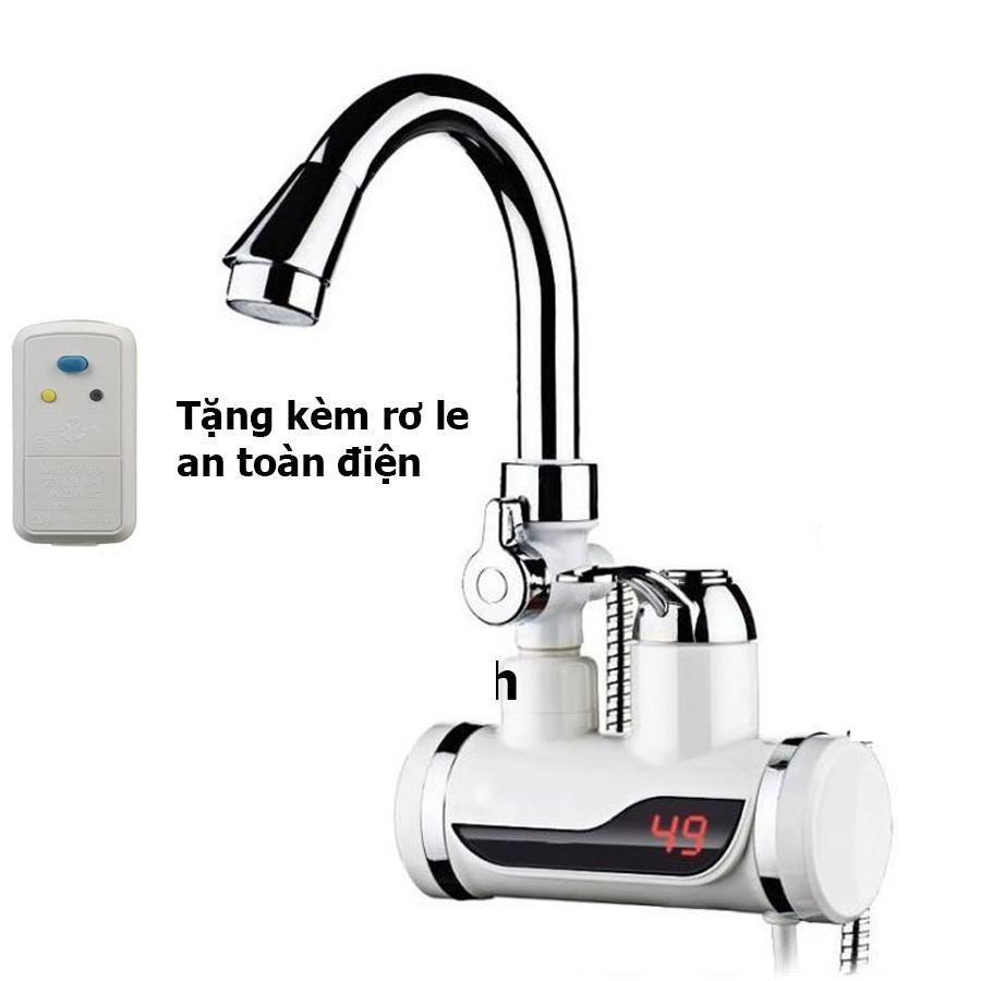 Vòi nước nóng lạnh, Máy làm nóng nước trực tiếp tại vòi QWater RX-02 làm nóng nhanh với 3 giây,