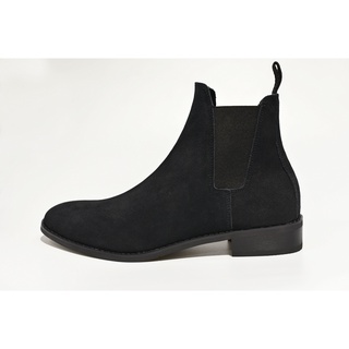 [TATHANIUM Footwear] Giày Chelsea boot ss2 màu đen da lộn