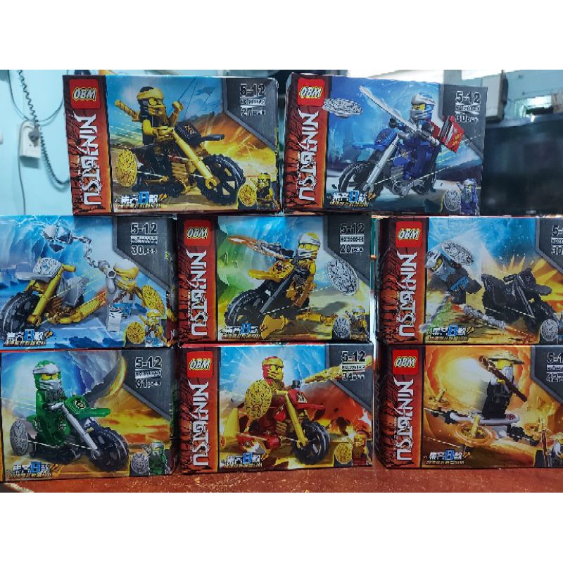 lego obm 99684 ninjago new season lái mô tô moto bay flycam master sự phụ cơn lốc xoáy ánh dương đồ chơi thông minh