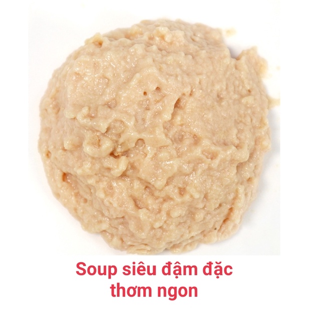 Gói lớn 80g- Súp thưởng cho mèo 3 vị kết hợp cả rau củ đầy đủ dưỡng chất - thiết kế nút vặn tiện lợi