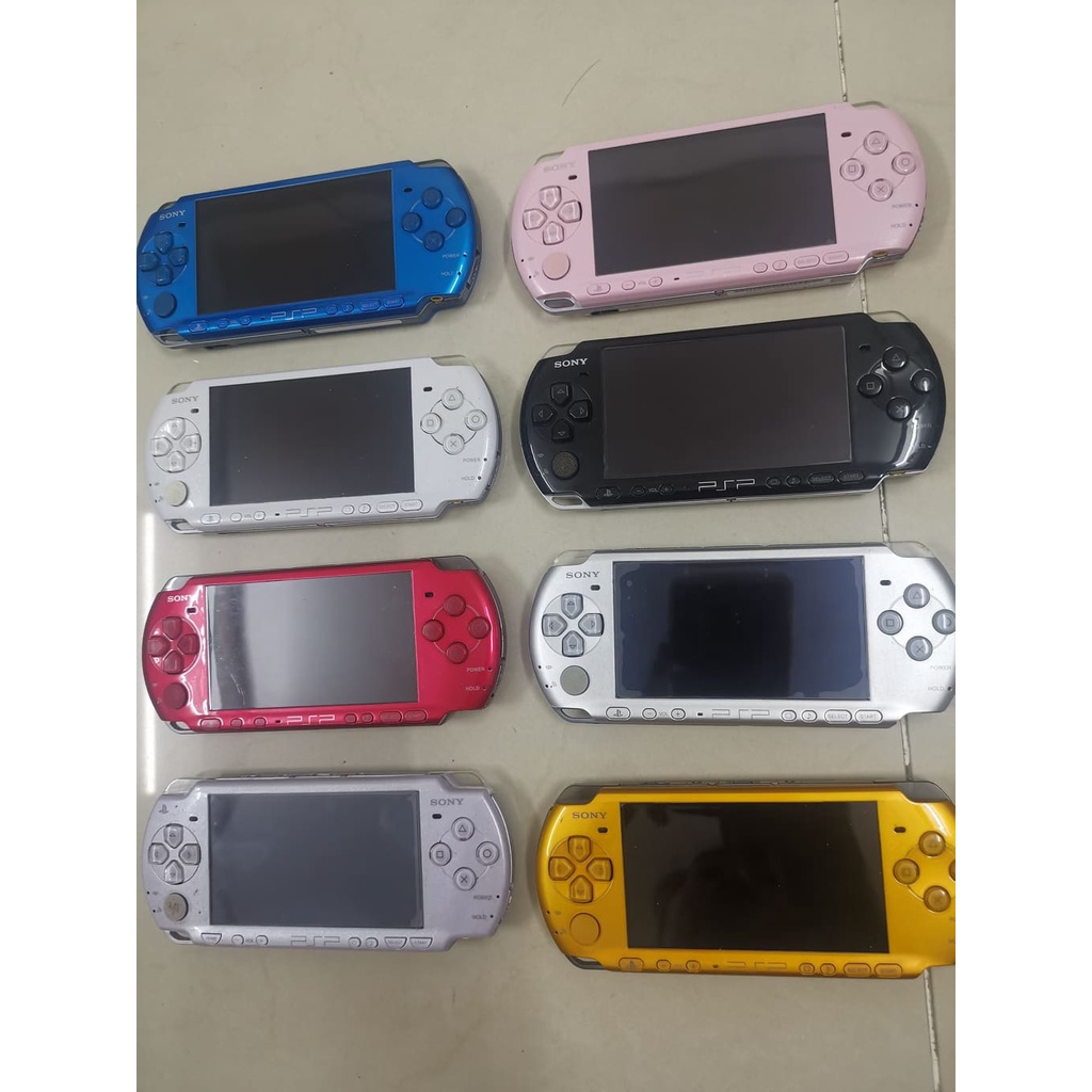 Máy chơi game PSP1000 - PSP2000 - PSP3000 firmware mới nhất - thẻ 32GB chép full game