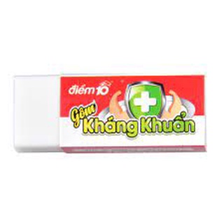 Gôm tẩy xóa chì kháng khuẩn điểm 10 tp-e029