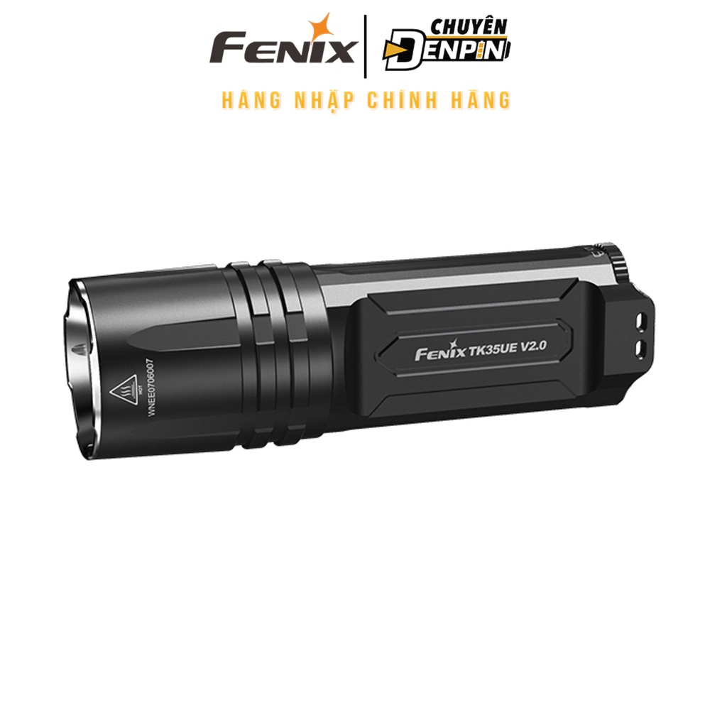 Đèn Pin đặc chủng Fenix TK35UE V2.0 công suất lớn 5000 lumens, chiếu xa 400 m, công tắc kép.