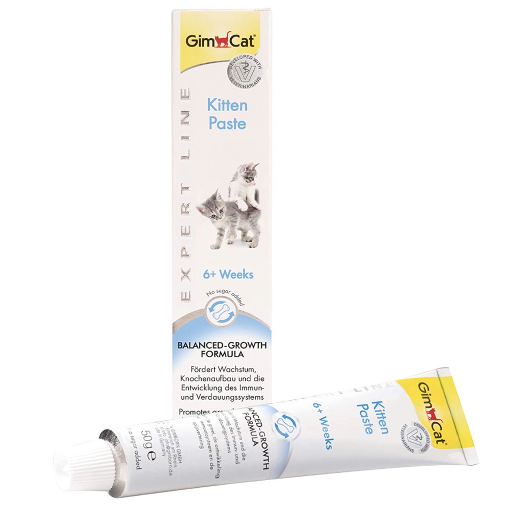 GIMCAT KITTEN 50g - GEL DINH DƯỠNG CHO MÈO CON TỪ 6 TUẦN TUỔI