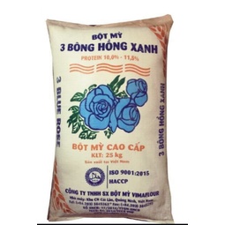 Bột mì số 11 hãng bông hồng xanh làm bánh bao 1kg