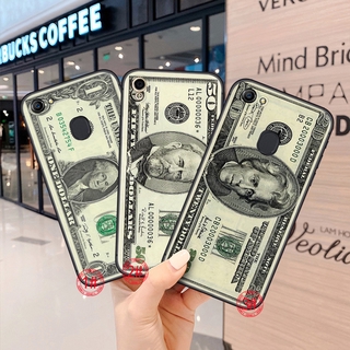 Ốp Điện Thoại Mềm Hình Tiền Đô La Cho Vivo Y17 Y12 Y53 Y55 Y69 Y71 Y81 Y91 Y93 Y95 Y91C V5 Lite Y66 Y67 179B