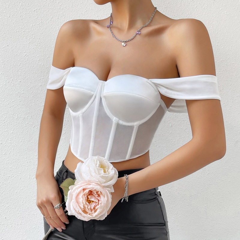 Áo Lót Nâng Ngực Dạng Ống Hình Xương Cá Quyến Rũ Cho Nữ