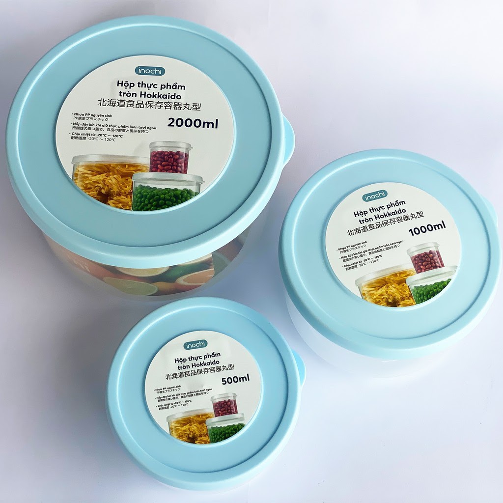 Hộp nhựa đựng thực phẩm HOKKAIDO Inochi