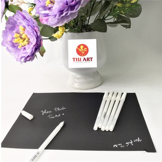 Bút Gel Trắng ngòi 0.8