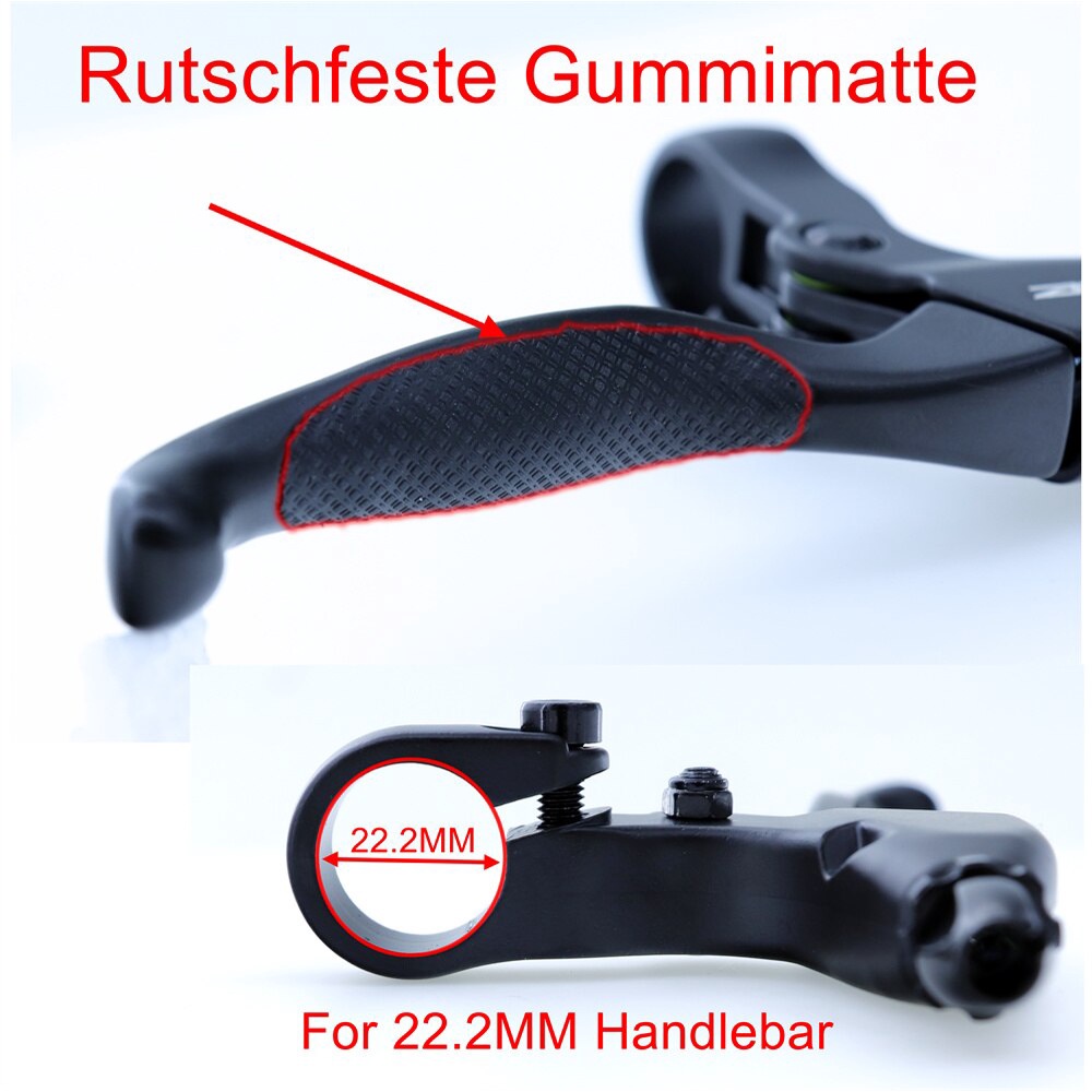 Tay thắng ZOOM kèm chuông cho xe đạp 22.2mm