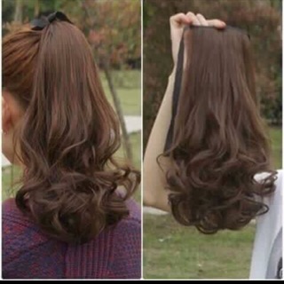 Tóc cột ngắn 35cm. Hình thật shop chụp