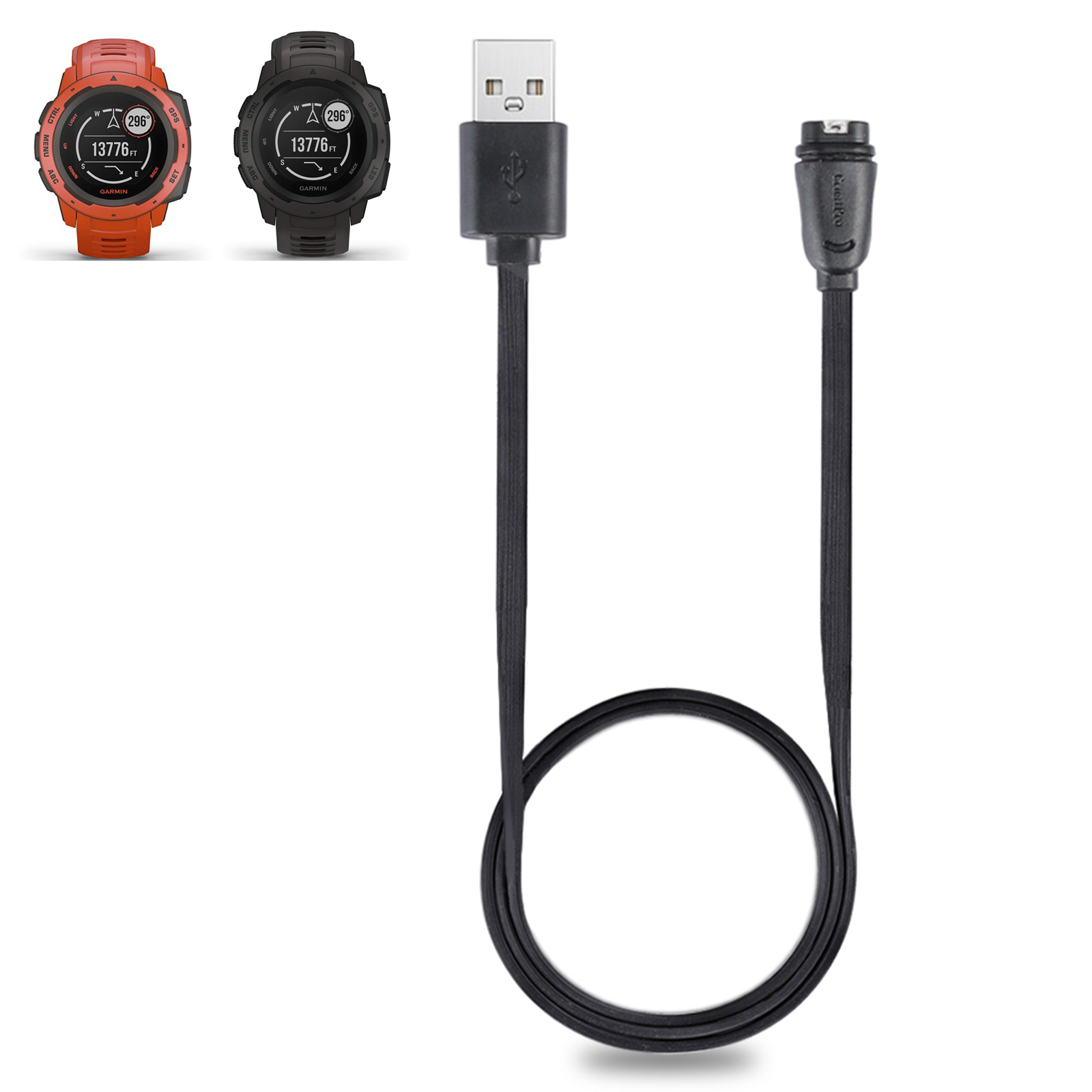 Dây Cáp Sạc Usb Cho Garmin Fenix 5 / 5x / 5s / Forerunner 945 / 935 / 245 / 245m / 45 / 45s / Instinct