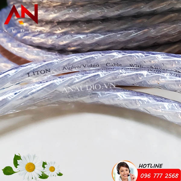 Dây loa mạ bạc Liton - Hàng Chính Hãng