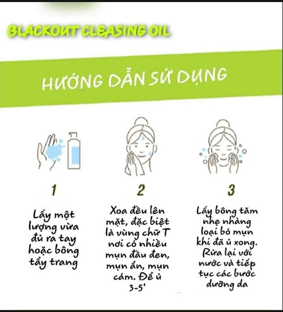 Dầu tẩy trang KÍCH Ủ MỤN ĐẦU ĐEN 3 in1 Glammedi Black Out Cleansing Oil