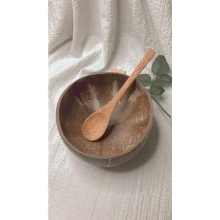 Combo Chén Gáo Dừa + Muỗng Dừa