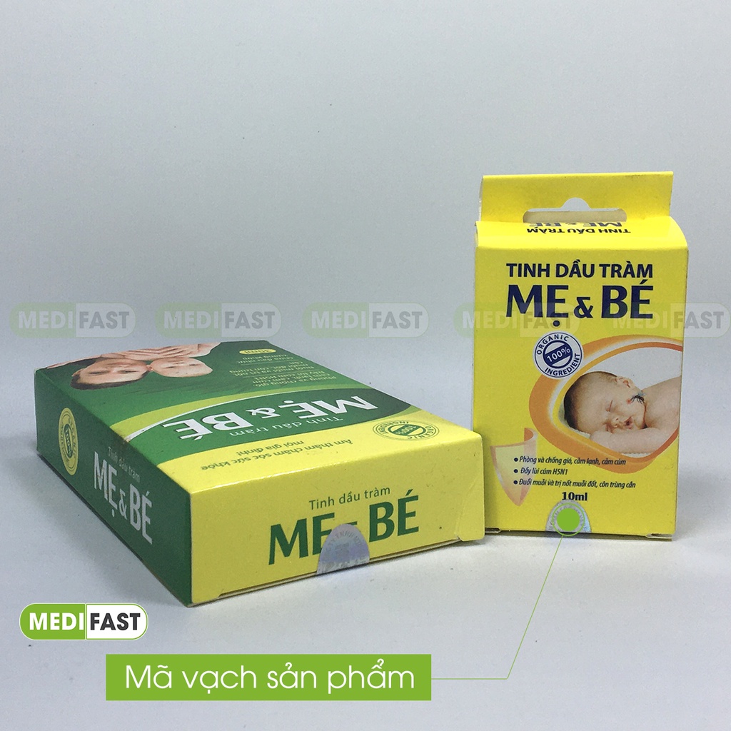 Tinh dầu tràm Mẹ và Bé giúp phòng gió - Ngừa cảm lạnh - Cảm cúm H5N1