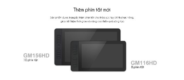 Bảng vẽ điện tử Gaomon GM116HD