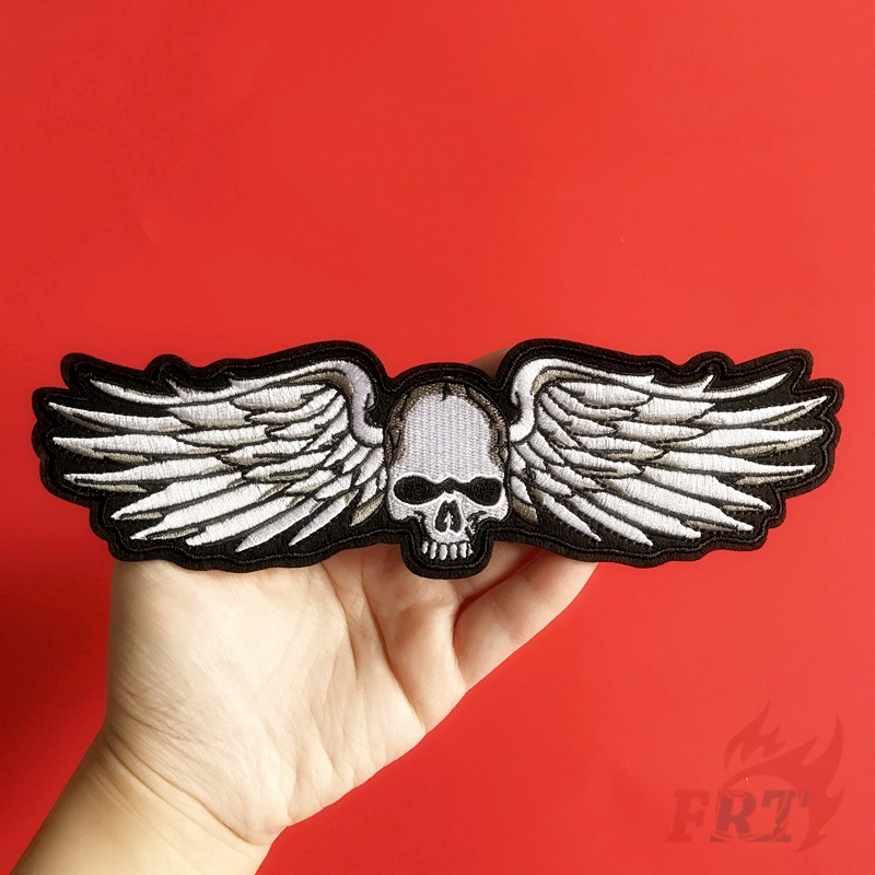 Miếng Vá Quần Áo Hình Đầu Lâu Cá Tính