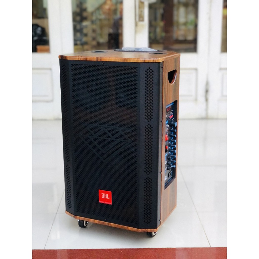 Loa kéo Di Động Cao Cấp JBL Bass 30 3 Đường Tiếng Tặng 2 Micro Hút Âm Hát Karaoke Cực Đỉnh